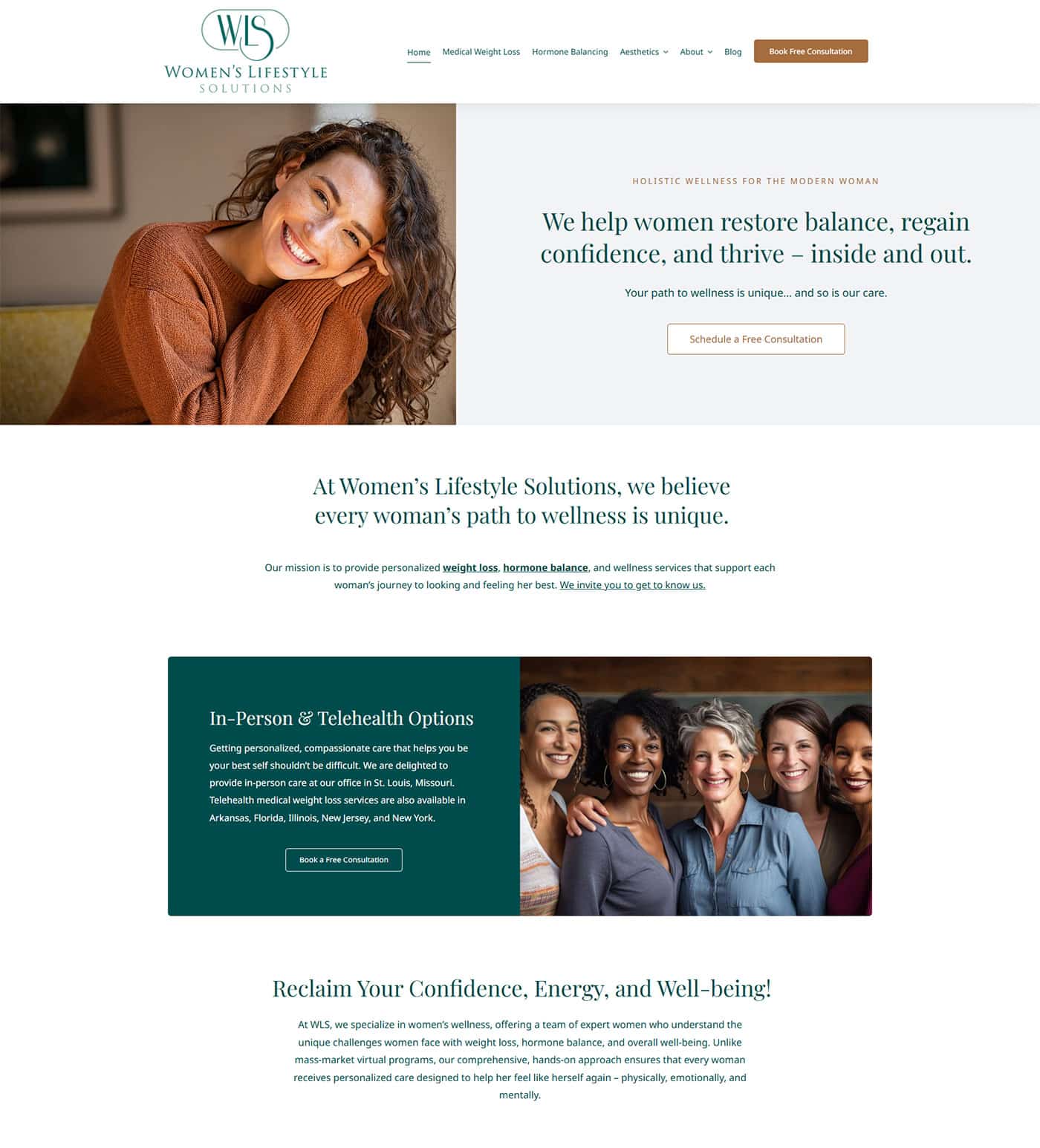 womens healthcare websites
